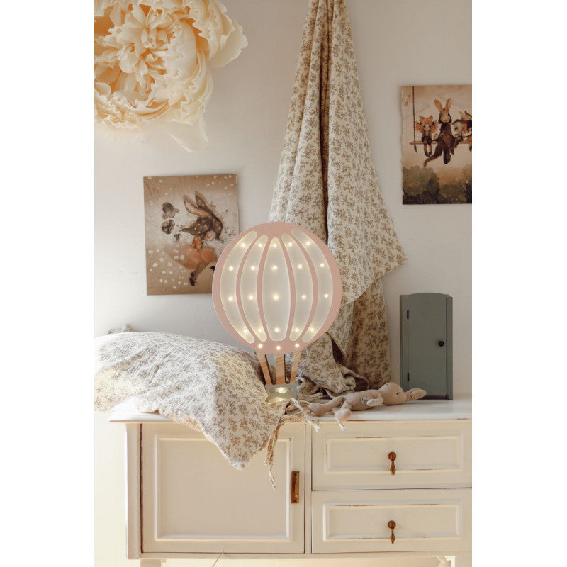 Lampa LITTLE LIGHTS Balon cu aer cald, Powder Pink